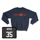 Navy Football New York Crewneck - Kyle Acker