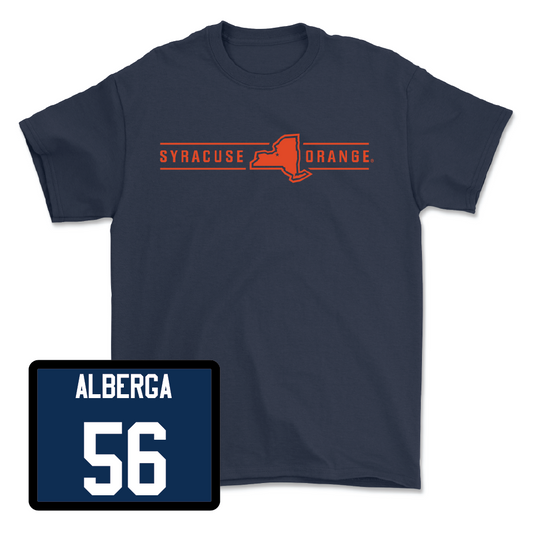 Navy Football New York Tee - Patrick Alberga