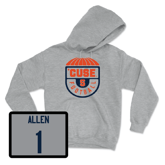 Sport Grey Football Carrier Hoodie - LeQuint Allen