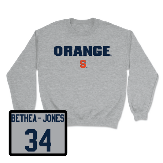 Sport Grey Women's Lacrosse Orange Crewneck - Chloe Bethea-Jones