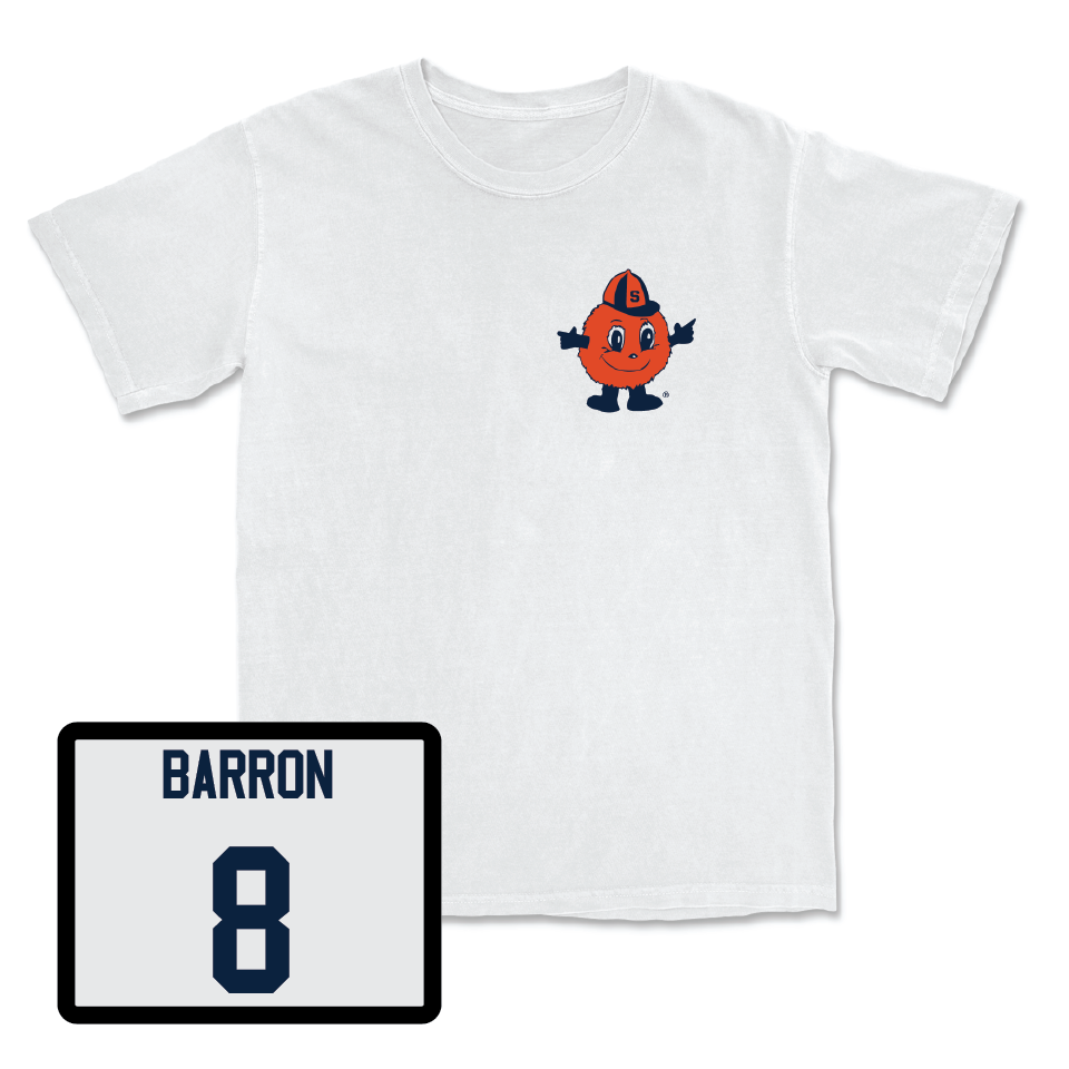 Football White Otto Comfort Colors Tee - Justin Barron