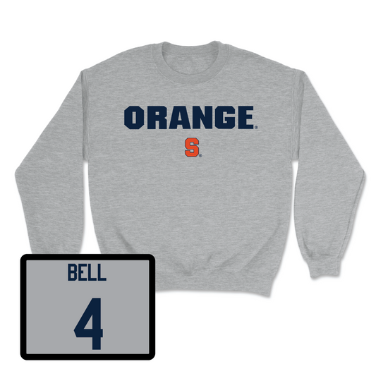 Sport Grey Men's Basketball Orange Crewneck - Chris Bell