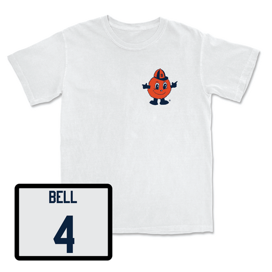 Men's Basketball White Otto Comfort Colors Tee - Chris Bell