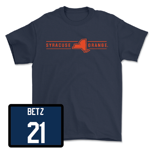 Navy Men's Soccer New York Tee - Stephen Betz