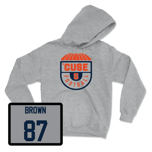 Sport Grey Football Carrier Hoodie - Donovan Brown