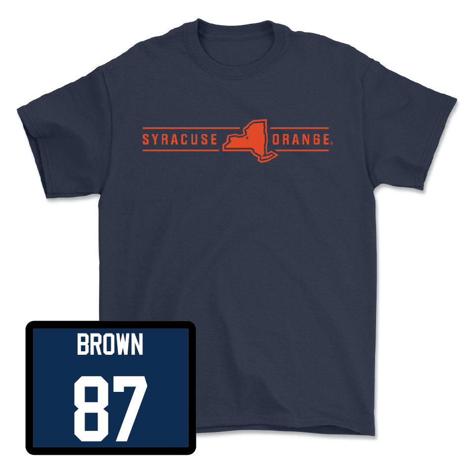 Navy Football New York Tee - Donovan Brown