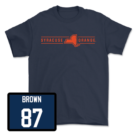 Navy Football New York Tee - Donovan Brown