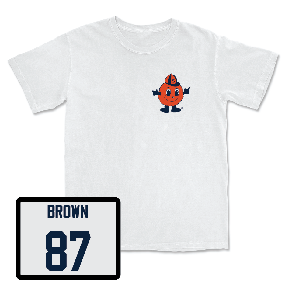 Football White Otto Comfort Colors Tee - Donovan Brown