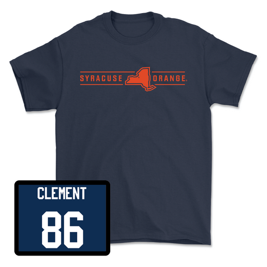 Navy Football New York Tee - David Clement