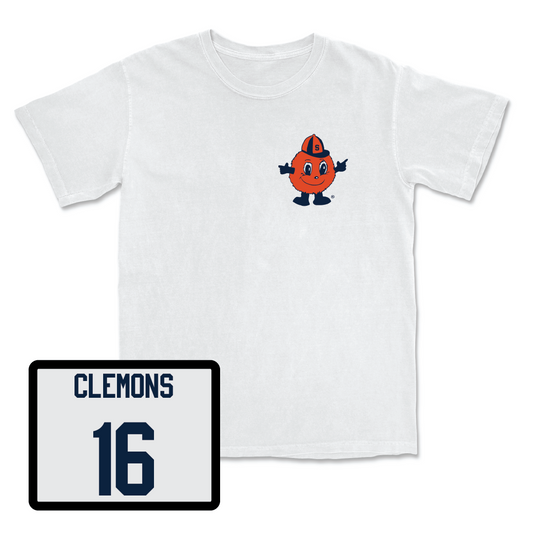 Women's Ice Hockey White Otto Comfort Colors Tee - Rayla Clemons