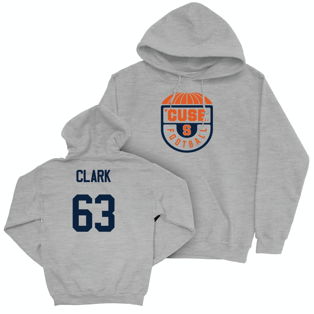 Sport Grey Football Carrier Hoodie - Carter Clark