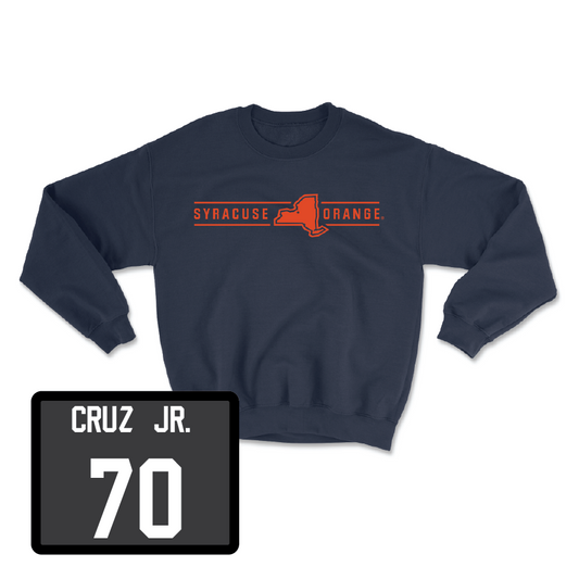 Navy Football New York Crewneck - Enrique Cruz Jr.