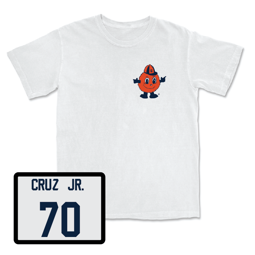 Football White Otto Comfort Colors Tee - Enrique Cruz Jr.