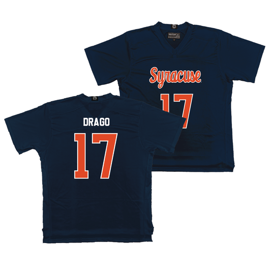 Syracuse Men's Lacrosse Navy Jersey - Tommy Drago