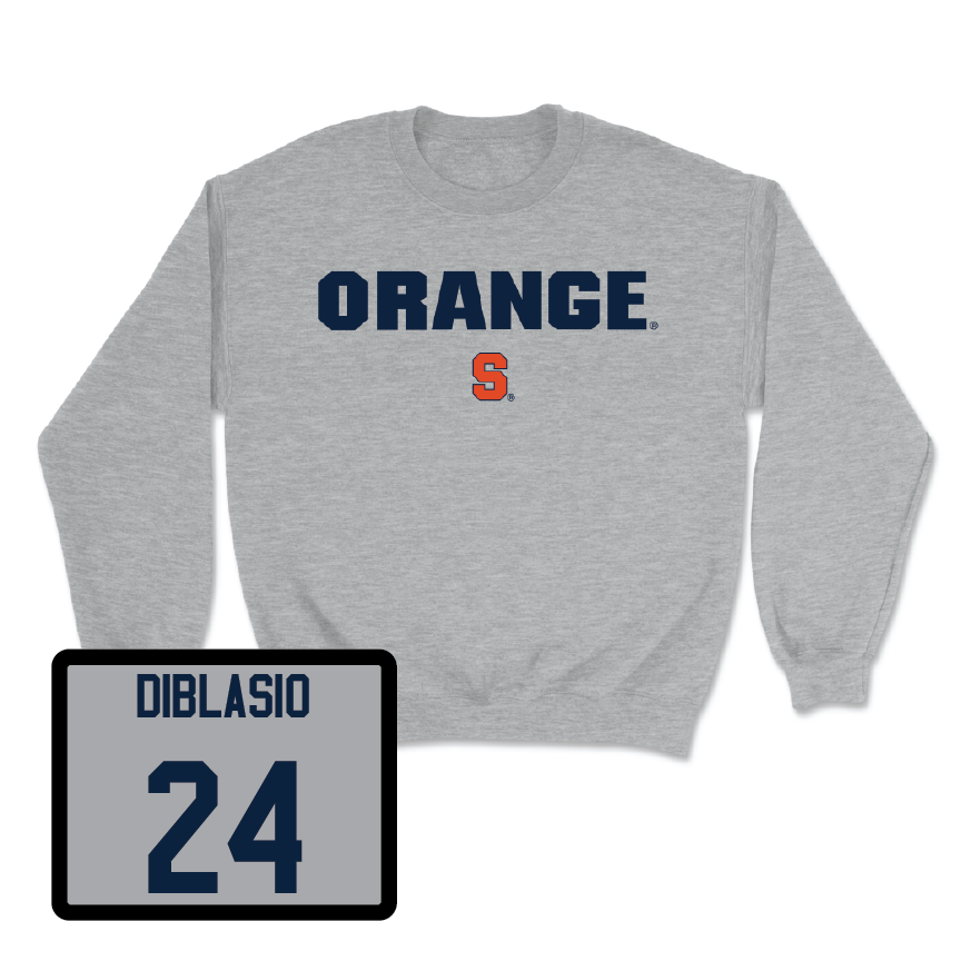 Sport Grey Men's Soccer Orange Crewneck - Andrea DiBlasio