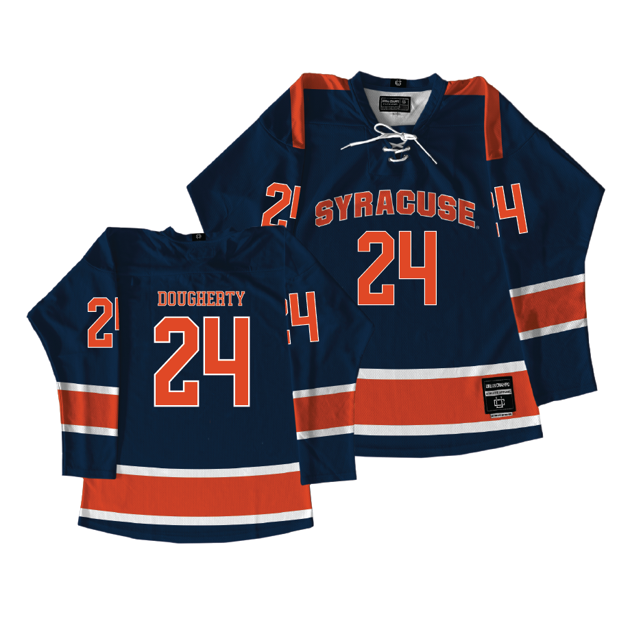 Syracuse Women's Ice Hockey Navy Jersey - Gabby Dougherty