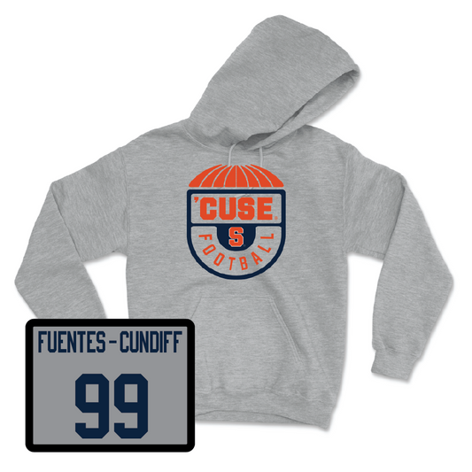 Sport Grey Football Carrier Hoodie - Elijah Fuentes-Cundiff