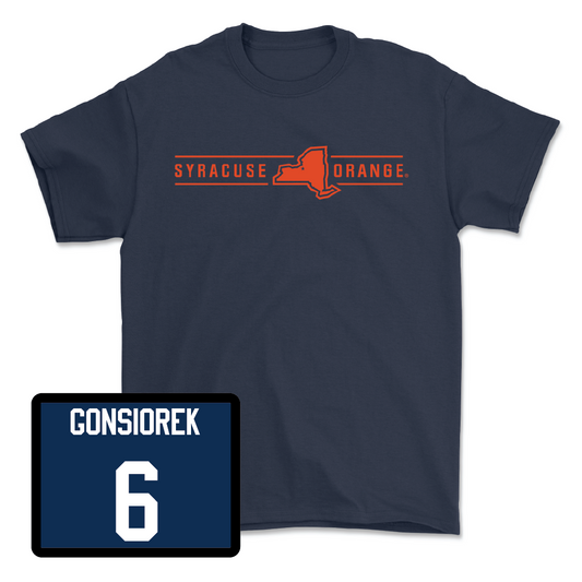 Navy Men's Lacrosse New York Tee - Kyle Gonsiorek