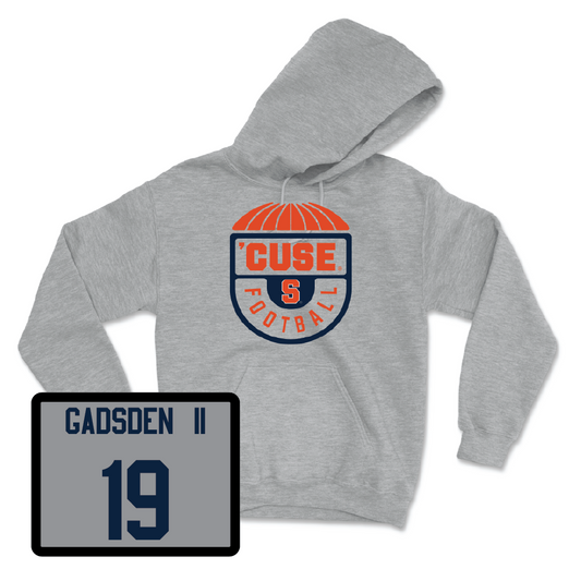 Sport Grey Football Carrier Hoodie - Oronde Gadsden II