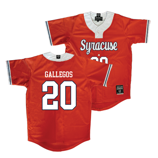 Syracuse Softball Orange Jersey - Ryan Gallegos