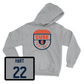 Sport Grey Football Carrier Hoodie  - Jaden Hart