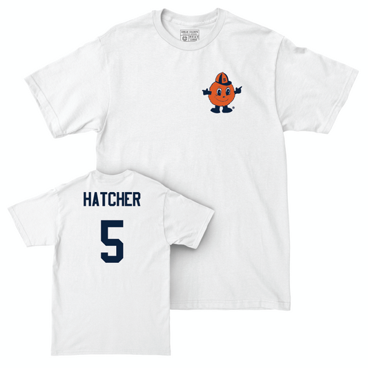 Football White Otto Comfort Colors Tee - Umari Hatcher