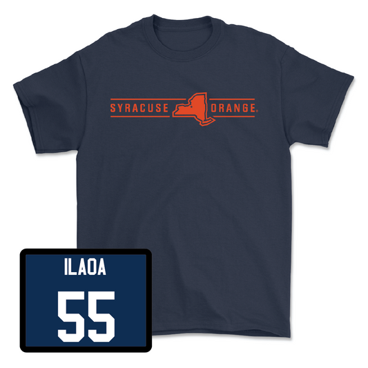 Navy Football New York Tee - Josh Ilaoa