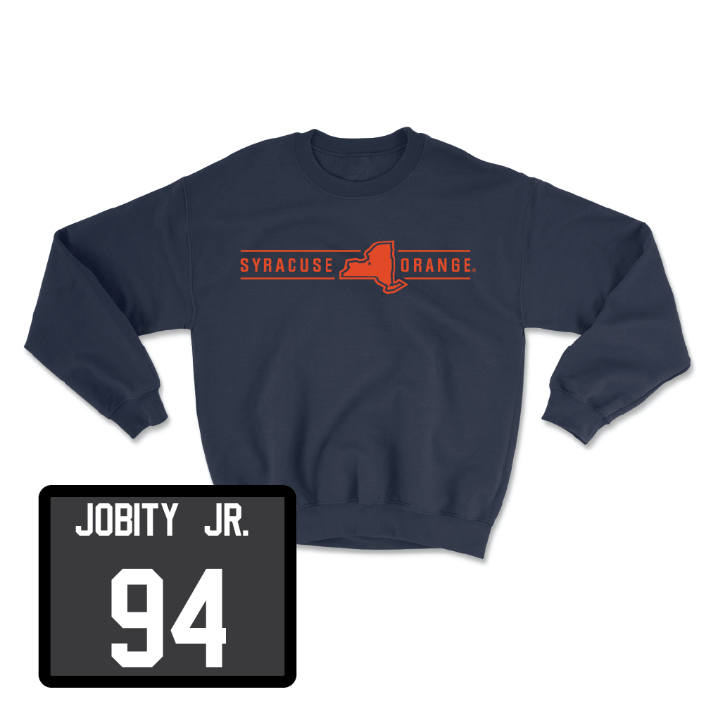 Navy Football New York Crewneck - Kevin Jobity Jr.