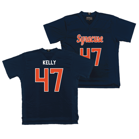 Syracuse Men's Lacrosse Navy Jersey - Aidan Kelly