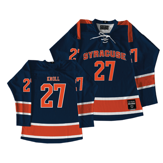 Syracuse Women's Ice Hockey Navy Jersey  - Heidi Knoll