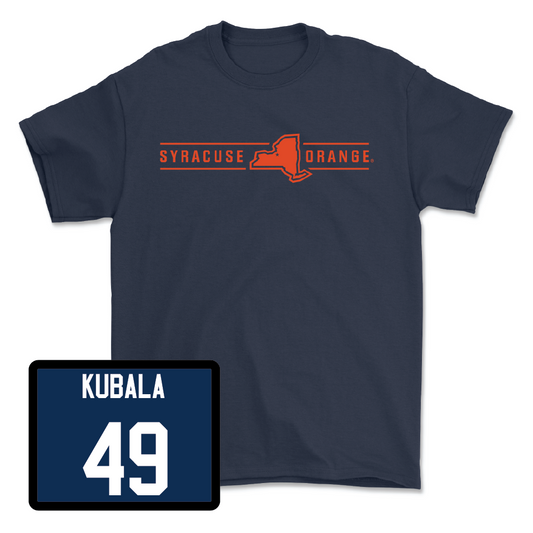 Navy Football New York Tee - Joshua Kubala