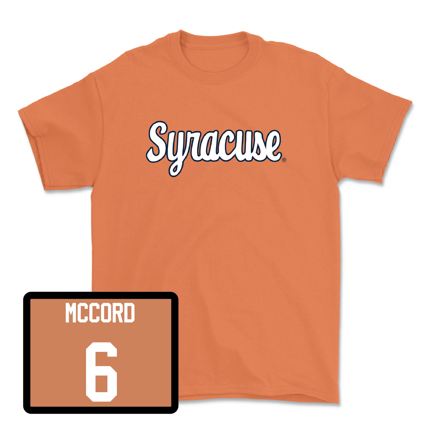 Orange Football Script Tee  - Kyle McCord