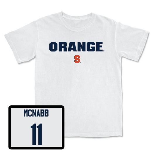 Women's Basketball White Orange Comfort Colors Tee - Lexi McNabb