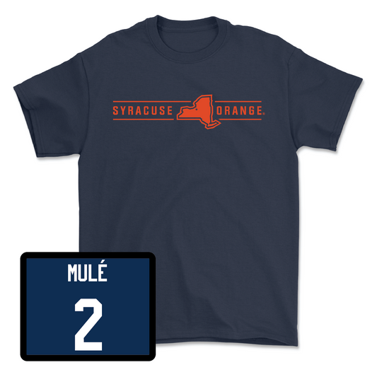 Navy Men's Lacrosse New York Tee - Christian Mulé