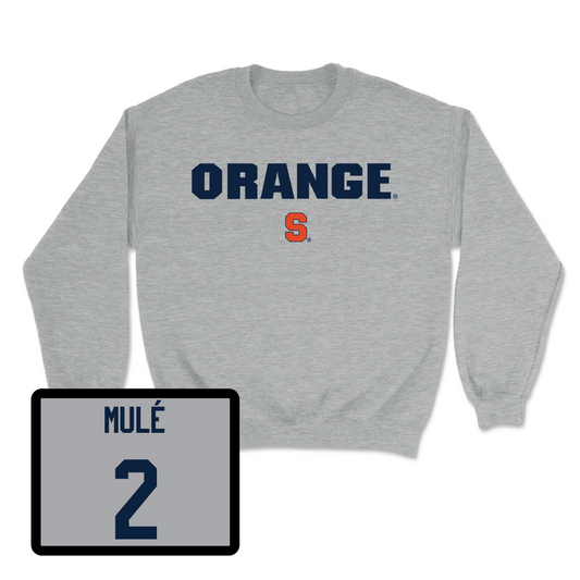 Sport Grey Men's Lacrosse Orange Crewneck - Christian Mulé