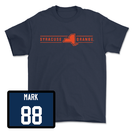 Navy Men's Lacrosse New York Tee - Will Mark