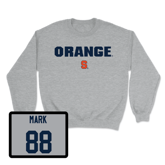 Sport Grey Men's Lacrosse Orange Crewneck - Will Mark