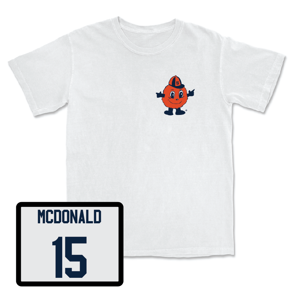 Football White Otto Comfort Colors Tee - Derek McDonald