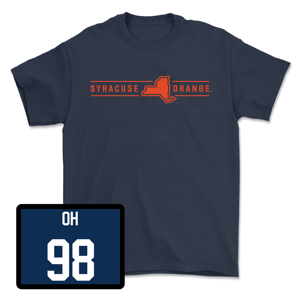 Navy Football New York Tee - Jadyn Oh