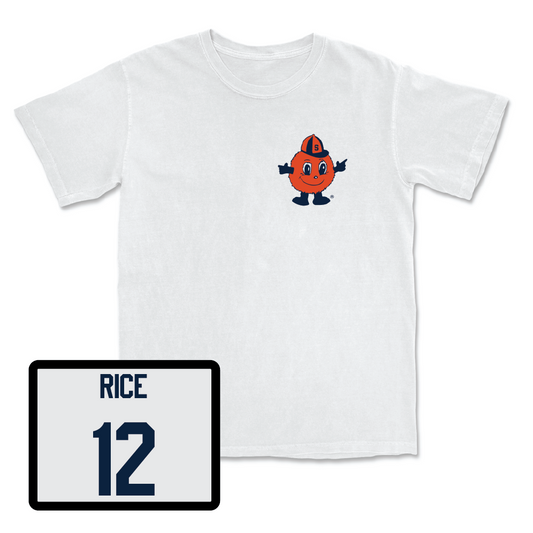 Men's Lacrosse White Otto Comfort Colors Tee - Carter Rice