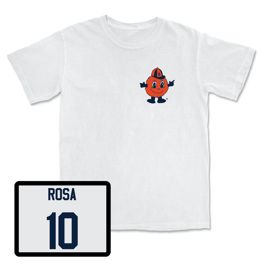 Men's Lacrosse White Otto Comfort Colors Tee - Max Rosa