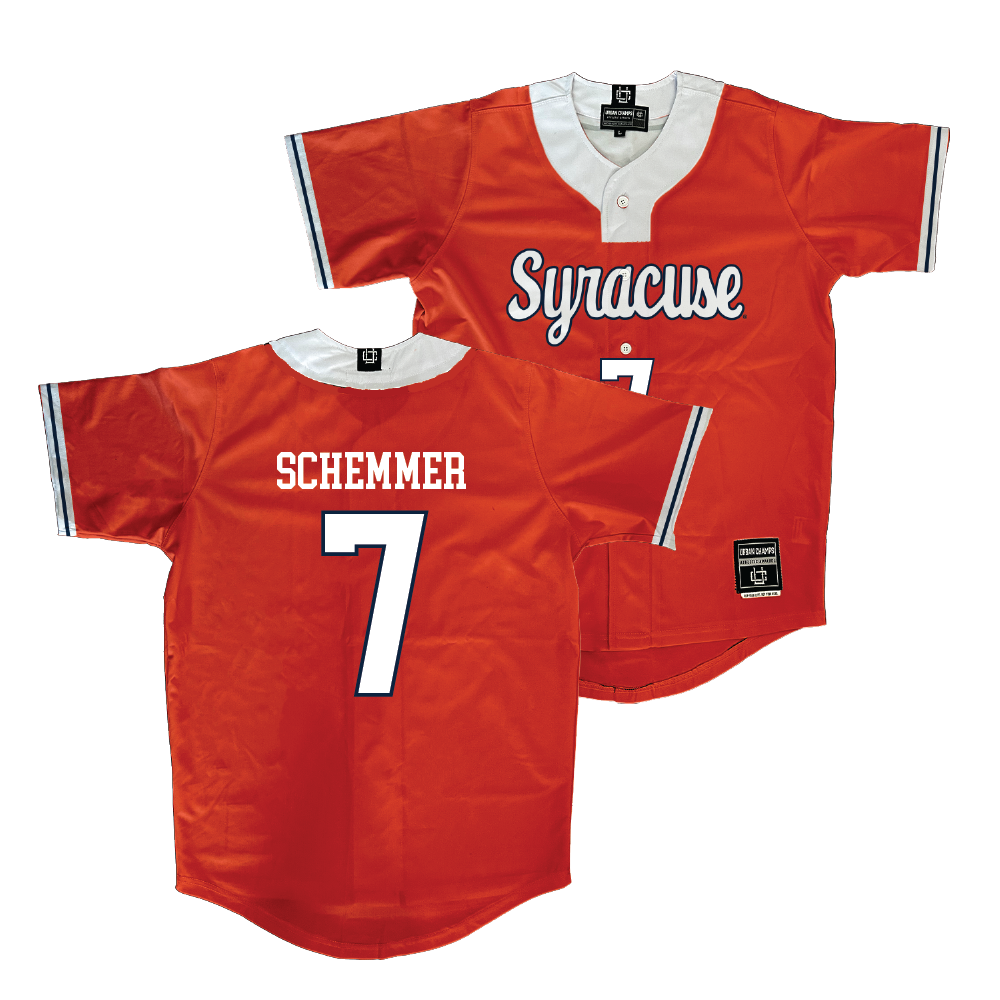 Syracuse Softball Orange Jersey - Peyton Schemmer