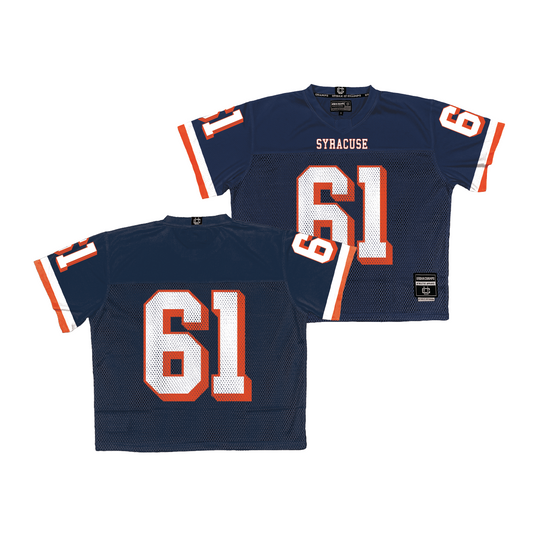 Syracuse Throwback Football Jersey - Ethan Stangle | #61