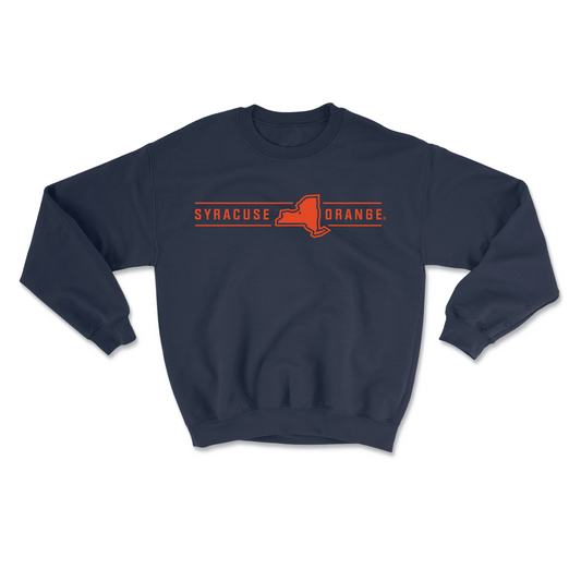 Navy Men's Basketball New York Crewneck - Anthony Clayton