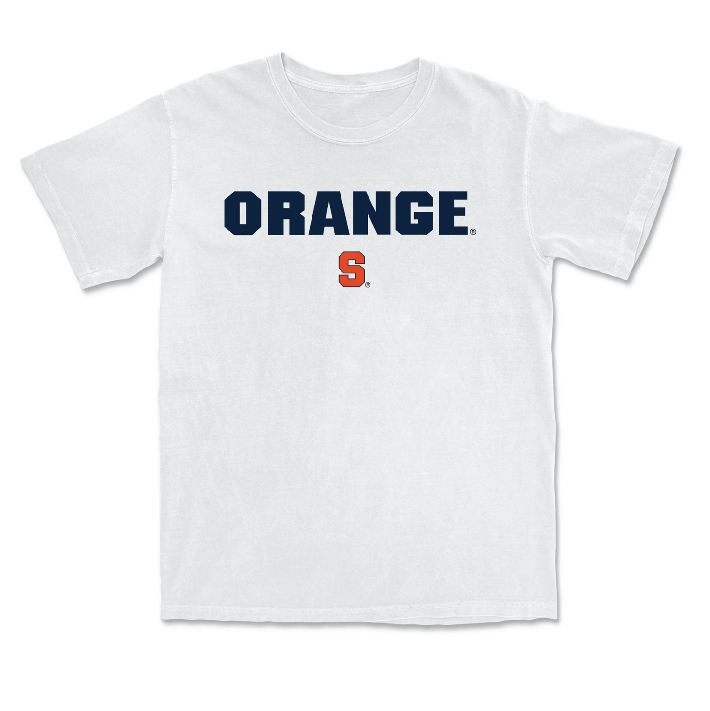 Women's Lacrosse White Orange Comfort Colors Tee - Payton Rowley