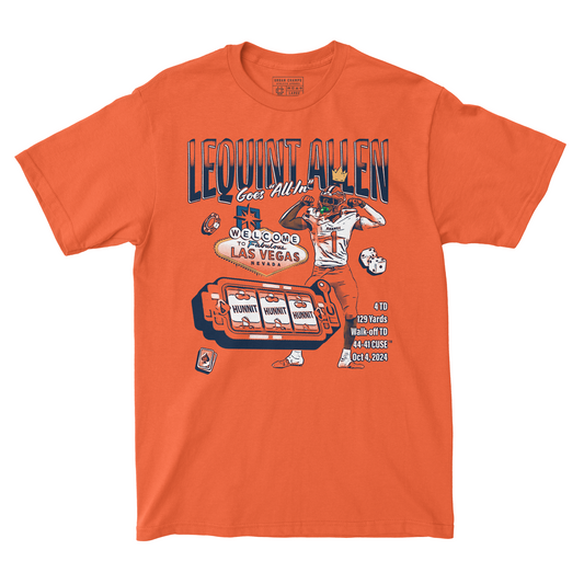 EXCLUSIVE RELEASE: LeQuint Allen For The Win Orange Tee