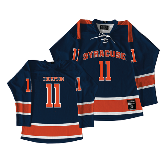 Syracuse Women's Ice Hockey Navy Jersey - Sarah Thompson