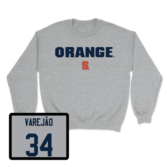 Sport Grey Women's Basketball Orange Crewneck  - Izabel Varejão