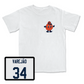 Women's Basketball White Otto Comfort Colors Tee  - Izabel Varejão