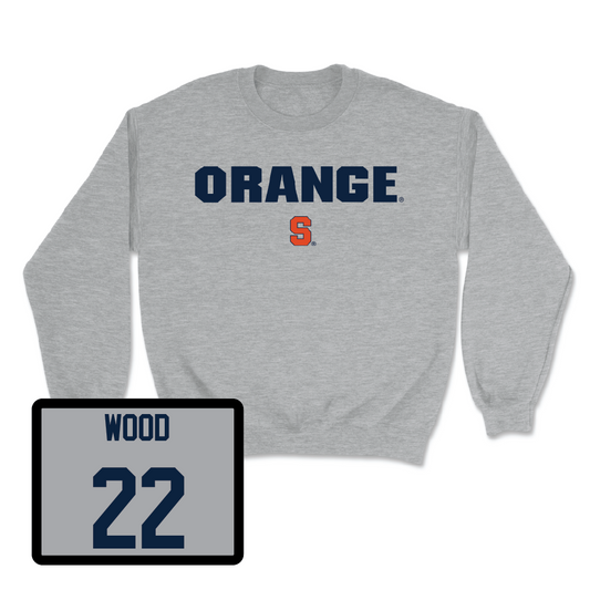 Sport Grey Women's Basketball Orange Crewneck - Kyra Wood